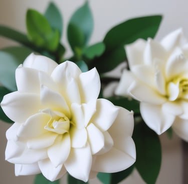 beautiful gardenia flowers