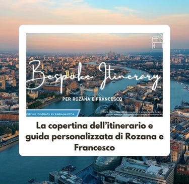 Recensione del servizio di itinerario personalizzato