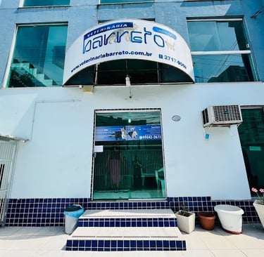 frente clínica veterinária barreto