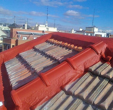 tejado impermeabilizado