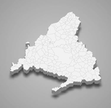 mapa de comunidad de madrid