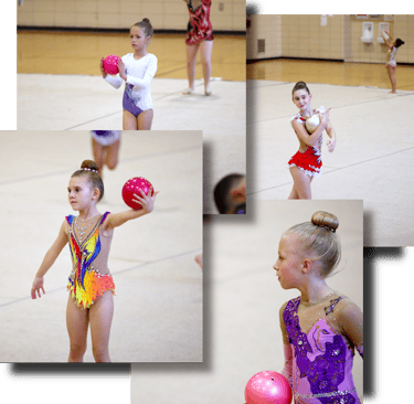 Pictures of 2025 rhythmic gymnastics competition