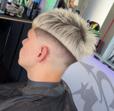skin fade ant dazytu plauku kaunas fade hood