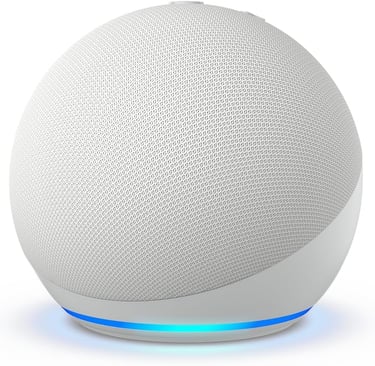 The Echo Dot 5 is the best-selling smart speaker of 2025, with improved sound quality.