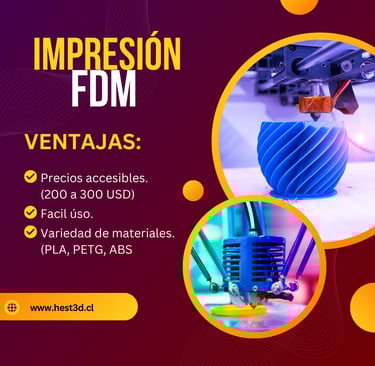 Ventajas de la impresión 3D FDM
