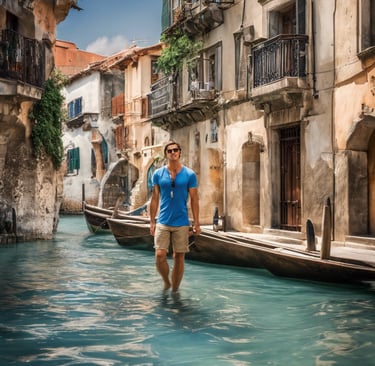 A men in a market - worldwide travel