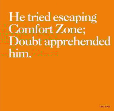 Write a Eight Word Story on Anxiety