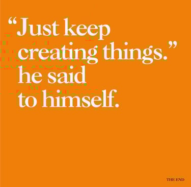 Write a Eight Word Story on Content Creation