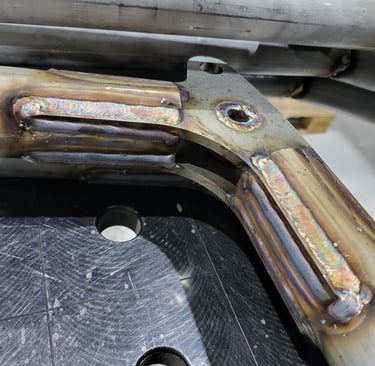 stainless steel mig/mag welding, montage