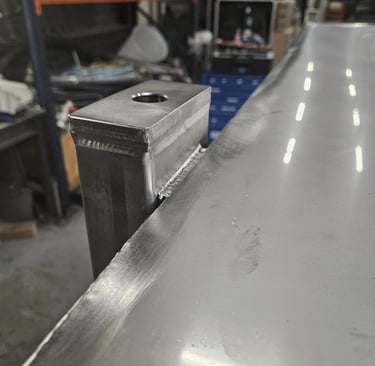 stainless steel tig welding, montage