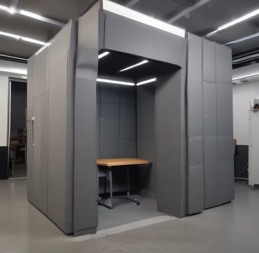 wooden tables inside wooden room