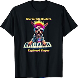 The Velvet Woofers - T-shirts and Other Merchandise - Spike - Keyboards