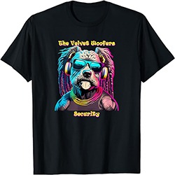 The Velvet Woofers - T-shirts and Other Merchandise - Rocko - Security