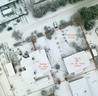 didelis zemes sklypas Lapese - NT Oaze