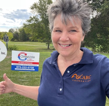 SCARC Foundation Golf Outing volunteer Deborah Poust Johnson.