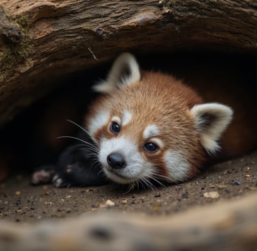 Kapadokya Vahşi Yaşam Parkı'nda Minik Bir Kızıl Panda Yavrusu Dünyaya Geldi!