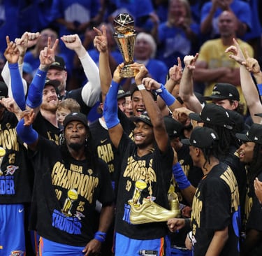 Oklahoma City Thunder Campeão NBA 2025: Primeira Conquista Após 17 Anos de Espera