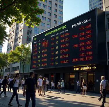 notícias, mercado global