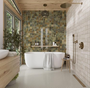 gorgeus wall tile bathroom remodeling