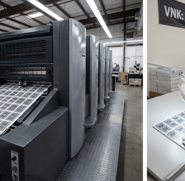 VNK Playing Card factory production line and quality control.