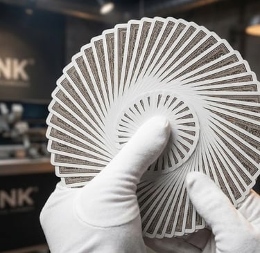 The Result of Perfect Coating: The flawless "Cardistry Fan