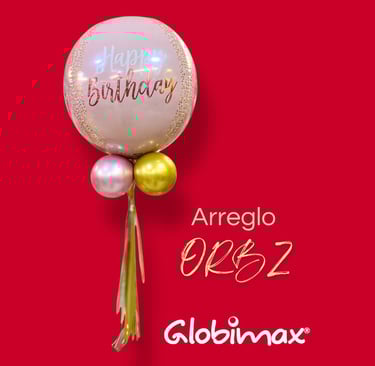 arreglo globo orbz
