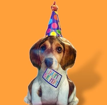 globo microfoil perro cumpleaños