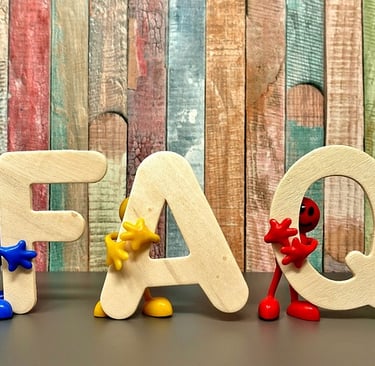 FAQ link with the letters FAQ in the photo