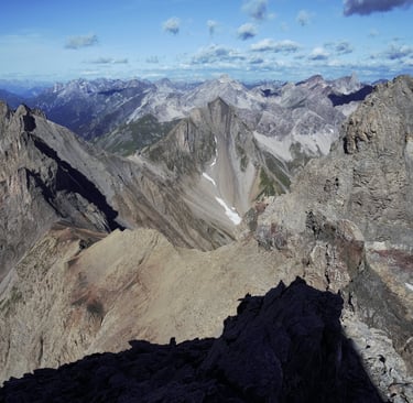 lechtaler alpen höhenweg sonne wolken gipfelpanorama