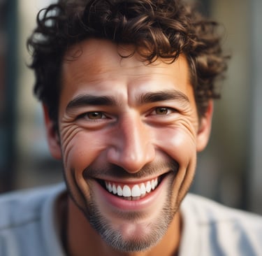 A modern kitchen area is partially visible through an open door. The design features white cabinetry, a green tiled backsplash, and a sleek faucet. A small table and chair are situated nearby, with neutral tones creating a minimalist aesthetic. The lighting is warm, contributing to a cozy ambiance.