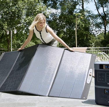 Oukitel aurinkopaneelit