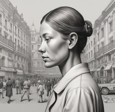 A person is lying down on a treatment bed covered with a white towel. Another individual is standing beside, placing their hands on the person's shoulders as if about to perform a massage or therapy. The scene appears to be in a spa or similar wellness setting.