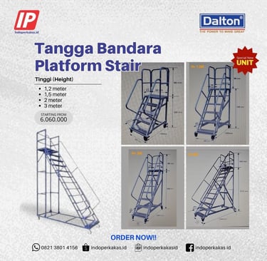 Tangga Platform Stair Dalton 1,2M