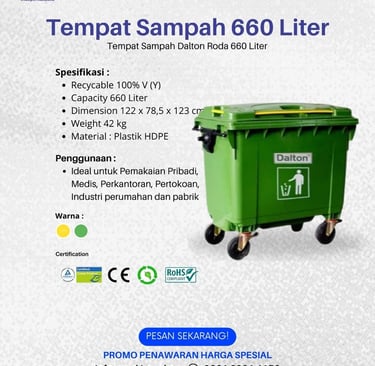 Tempat Sampah Dalton