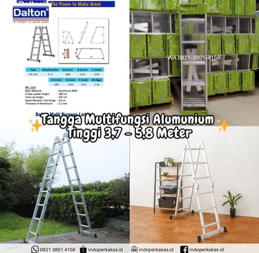 Tangga Dalton Aluminium Multipurpose