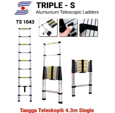 Tangga Teleskopik Triple-S Termurah
