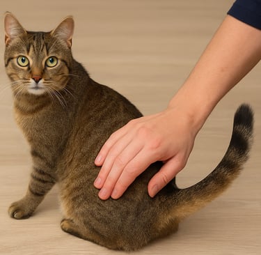 Por que os gatos gostam de tapinhas