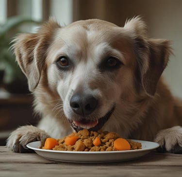 Quantas vezes por dia um cachorro idoso deve comer