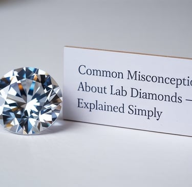 Common Misconceptions About Lab Diamonds – Explained Simply