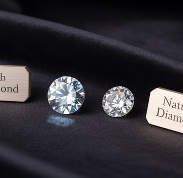 Shambh's Lab diamond & Natural Diamond Difference