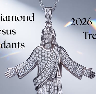 Lab Diamond Jesus Pendants: 2026 Faith Trend