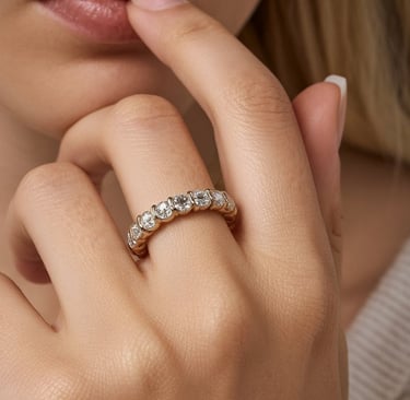 Lab Grown Diamond Eternity Ring