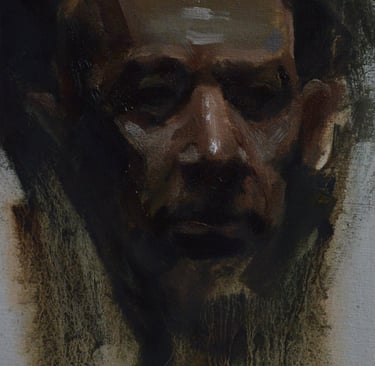 Not quite my tempo - Óleo sobre tela - 20cm x 30cm