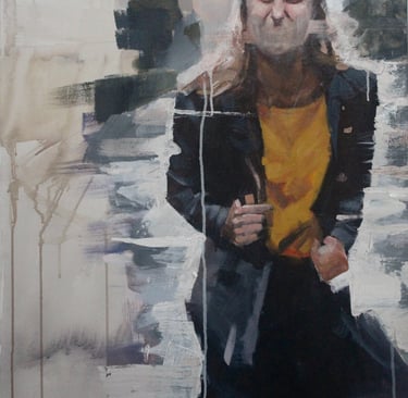 Tchaikovsky - 70cm x 100cm - Acrylic on canvas - 2017