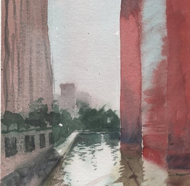 Masp2 - watercolor on paper - 17,2cm x 24cm