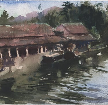 Paraty - watercolor on paper - 28cm x 17cm