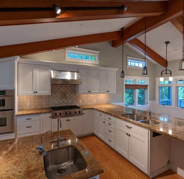 Finished kitchen in huntspoint washington
