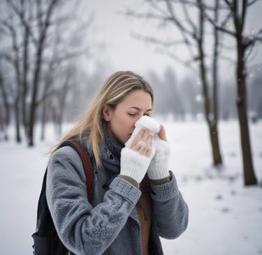 photo of white staircase