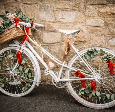 Détail mariage champetre