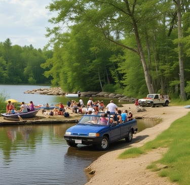 RV Park near Milton, Ontario